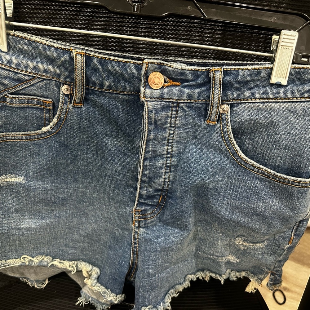 We The Free Classic Blue Jean Shorts